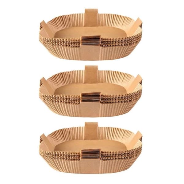 20 cm Non-Stick Air Fryer Papirliner Bagekogning 100 stk