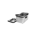 Miniatyrbild 1 av 5: Cecotec 3.2-litre digital fryer, with stainless-steel elegant design and 5 preset programmes. Features 2400 W power and includes OilClean filter whic