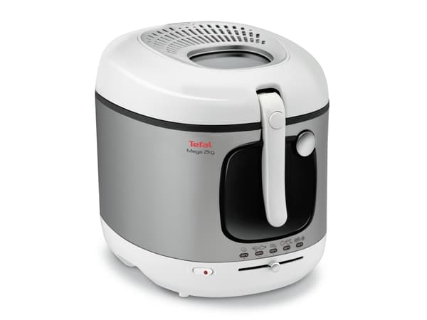 Tefal FR4800 frityrkoker enkelt frittstående rustfritt stål - hvit (FR4800) Rustfritt stål, Hvit