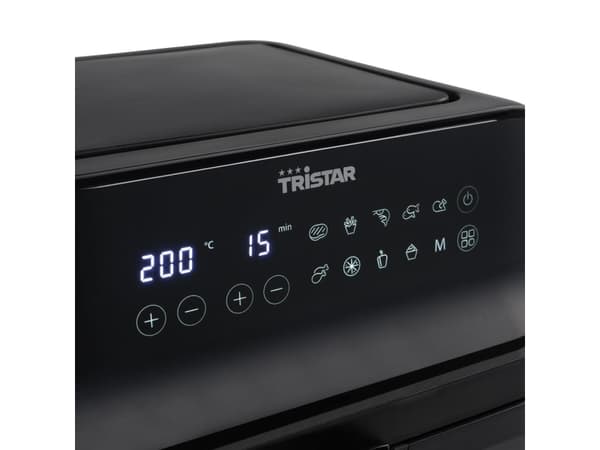 Tristar FR-9037, Kuumakiertoilmakypsennin, 6,2 L, 200 °C, 9 henkilö(t), Yksi, Musta