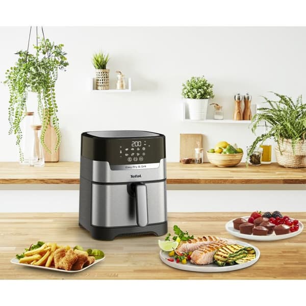 Airfryer Tefal EY505D15 4,2 L Musta Harmaa Teräs