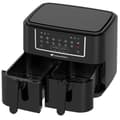 Miniatyrbild 2 av 5: CONTINENTAL EDISON Oil-Free Air Fryer - RFRSH24002CB - 9 L - Dubbla brickor - 2400W - Svart