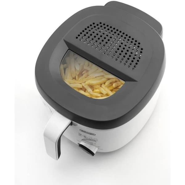 Delonghi FS3021 elektrisk fritös - Kapacitet: 2L - 1800W - Non-stick skål