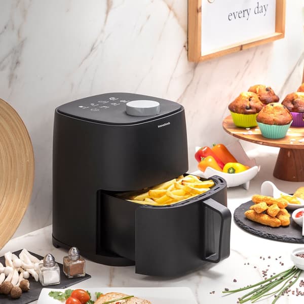 Luftfrityrkoker InnovaGoods Fryinn Lite 2000 Svart 1200 W 2 L