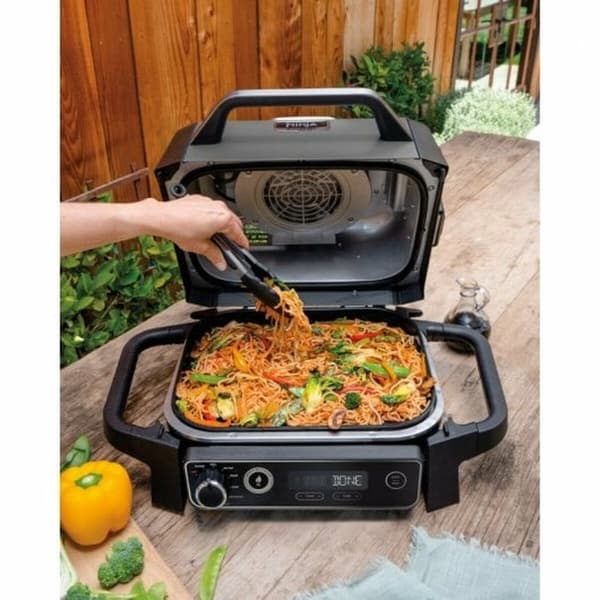 Oljefri Gryte NINJA Woodfire Outdoor Grill Svart 2400 W