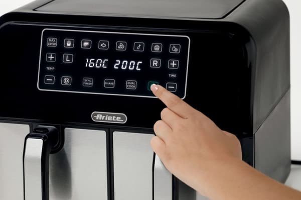 Ariete Air Fryer x 2 skuffer metall