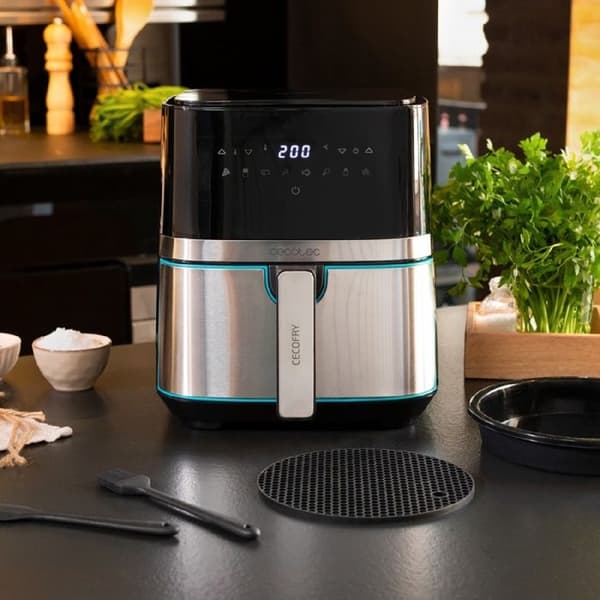 Cecofry Full Inox 5500 Pro oljefri fritös med Cecotec-tillbehör