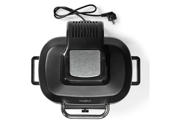Nedis KAAFG600BK, Varmluftsfritös, 6 l, 120 ° C, 265 ° C, 120 min, Single