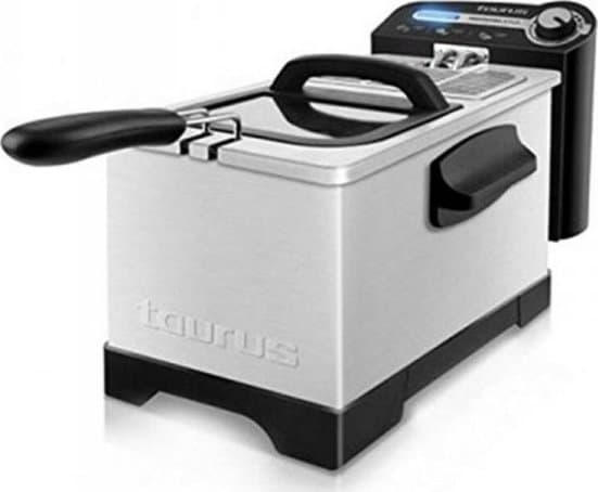 Taurus Professional 3 Plus, Frityrkoker, 3 l, Single/enkelt, Rustfritt stål, Rotasjon, Enkeltstående