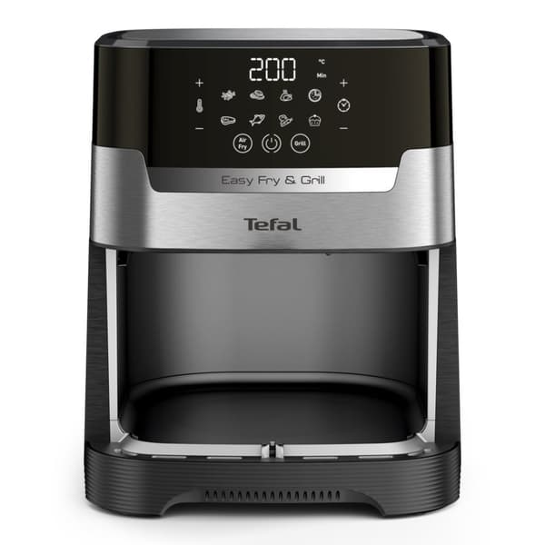Tefal Easy Fry & Grilli EY505D15 rasvakeitin Yksittäinen 4,2 L Erillinen 1550 W Kuumailmakeitin Ruostumaton s