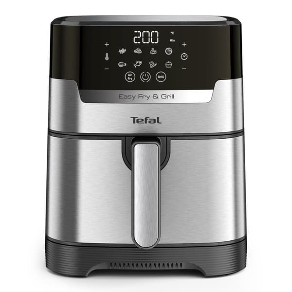 Tefal Easy Fry & Grilli EY505D15 rasvakeitin Yksittäinen 4,2 L Erillinen 1550 W Kuumailmakeitin Ruostumaton s