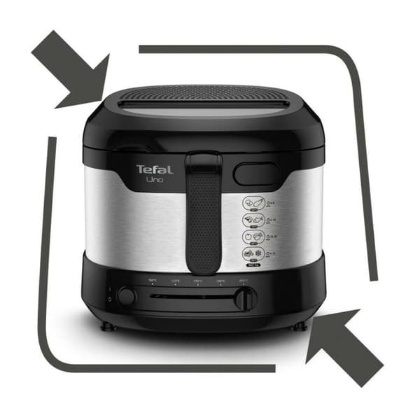 Luftfritös Tefal FF215D Svart 1600 W