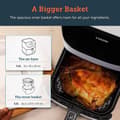 Miniatyrbilde 4 av 6: Cosori Air Fryer med 11 programmer, LED-display, 5,5 liter