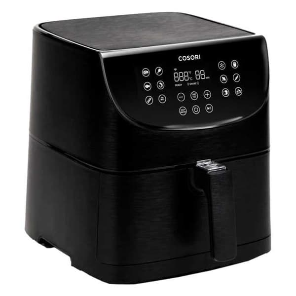 Cosori Air Fryer Premium Chef Edition 1700w 5.5l Silver 5.5 Liters / EU Plug Svart