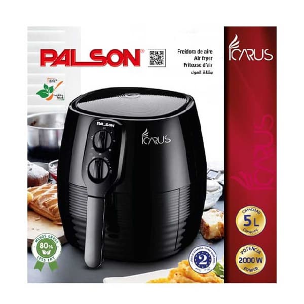 Palson Air Fryer Icarus 30644 1400w 5l Sort 5 Liters / EU Plug