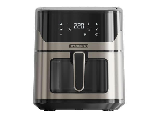 Black & Decker BXAF6500E, Varmluftsfritös, 6,5 l, 1,3 kg, 80 ° C, 200 ° C, 60 min