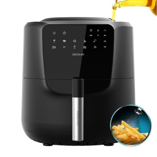Luftfrityrkoker Cecotec Cecofry Rain 1500 W 1550 W 5,5 L Svart