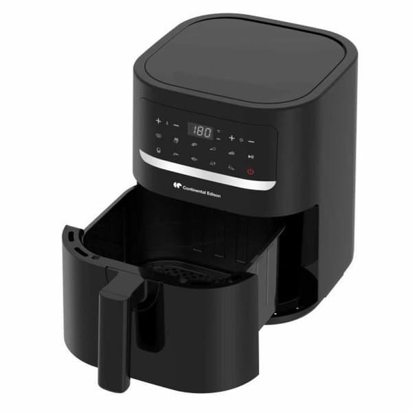 Varmluftsfrituregryde Continental Edison Sort 1400 W 1200-1400 W 4,5 L