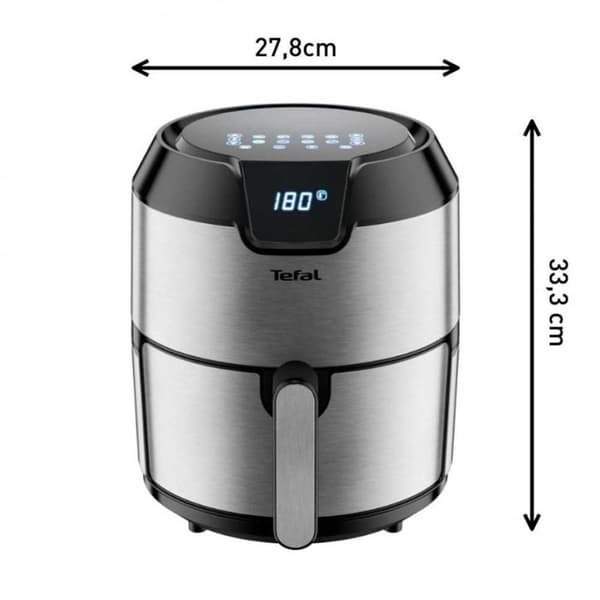 Tefal Ilmakuivain East Fry Deluxe Ey401d15 Hopeinen One Size / EU Plug