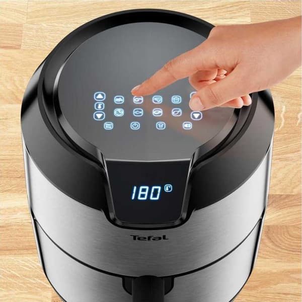 Tefal Ilmakuivain East Fry Deluxe Ey401d15 Hopeinen One Size / EU Plug