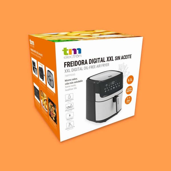 Tm Electron Air Fryer Tmpfr265 6.5l  6.5 Liters / EU Plug