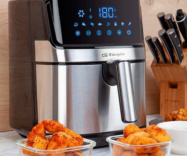 Orbegozo Fdr 67 5.5l Luft Fritös Silver 5.5 Liters / EU Plug
