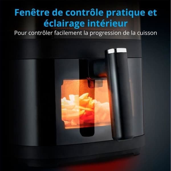 Oljefri varmluftsfritös - MD 11780 - Temperatur upp till 230°C - 10 program - 5 L - 1500 Watt