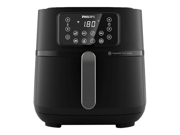 Philips Series 5000 Connected HD9285 XXL Airfryer 2kW Mörk silver/svart