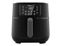 Philips Series 5000 Connected HD9285 XXL Airfryer 2kW Mörk silver/svart Svart, Silver