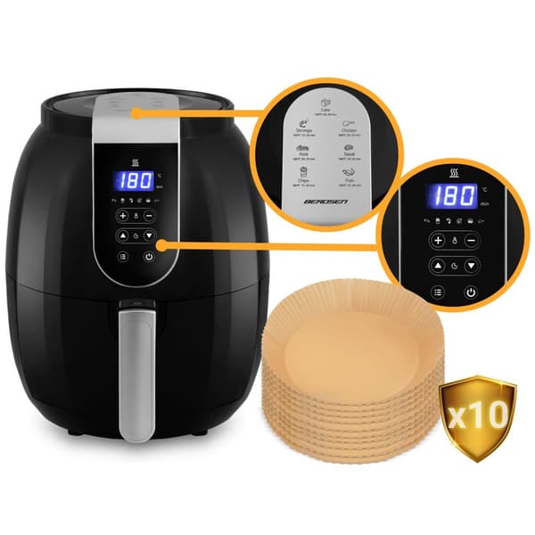 Fedtfri frituregryde med display BD-651