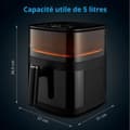 Pikkukuva 2 / 6: Airfryer Medion Musta 1500 W 5 L