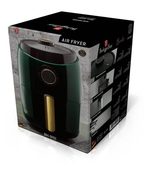 FRITUS 3,2L 1000W BERLINGER HAUS EMERALD BH-9151