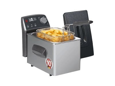 FRITEL TURBO SF Fritureapparat 2liter Antracit metallisk/sølv