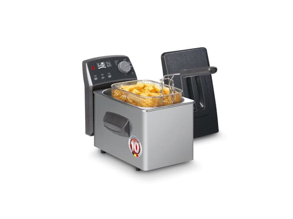 FRITEL TURBO SF Fritureapparat 2liter Antracit metallisk/sølv