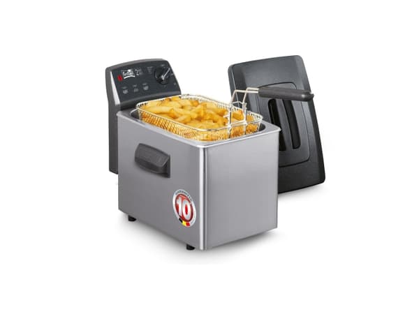 FRITEL TURBO SF Fritös 4 liter Antracit metallisk/silver