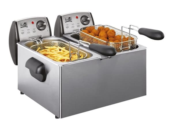 Fritel Starter frityrgryte 6 liter i rustfritt stål