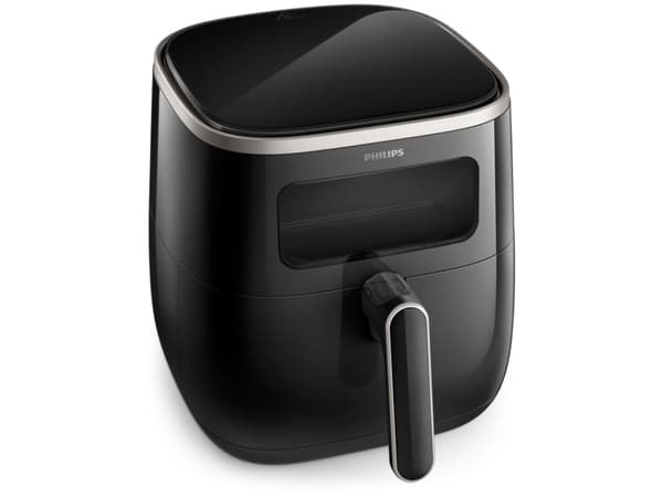 Philips 3000 series Airfryer HD9257 3000 XL med fönster, Varmluftsfritös, 5,6 l, 80 ° C, 200 ° C, 5 personer, 60 min