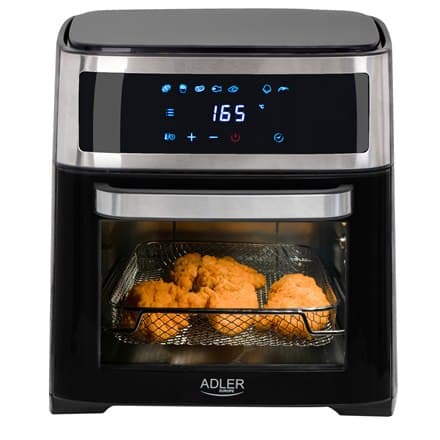 Adler | AD 6309 | Airfryer Ovn | Effekt 1700 W | Kapacitet 13 L | Rustfrit stål/sort