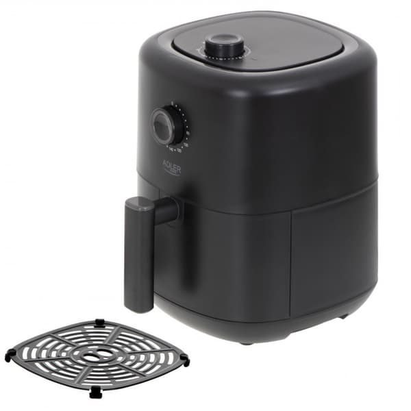 Adler | AD 6310 | Airfryer | Effekt 2200 W | Kapacitet 3 L | Højvolumen varmluftscirkulationsteknologi | Sort