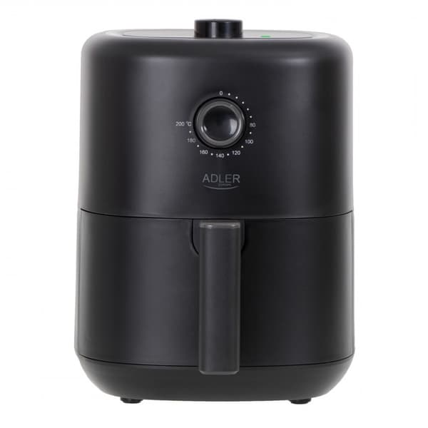 Adler | AD 6310 | Airfryer | Effekt 2200 W | Kapacitet 3 L | Højvolumen varmluftscirkulationsteknologi | Sort