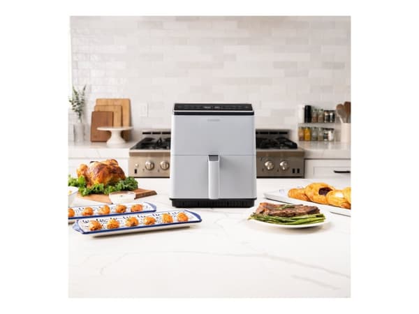 Cosori Dual Blaze CAF-P583S-AEUR Airfryer 1.7kW ljusgrå