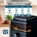 Pikkukuva 2 / 5: Airfryer Grunkel Light Fryer 1400 W 6 L Musta