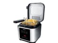 Miniatyrbild 5 av 5: Steba DF 150F Färg: rostfritt stål svart, fritös, 2,5 L, 0,8 kg, 190 °C, 120 min., Enkelt