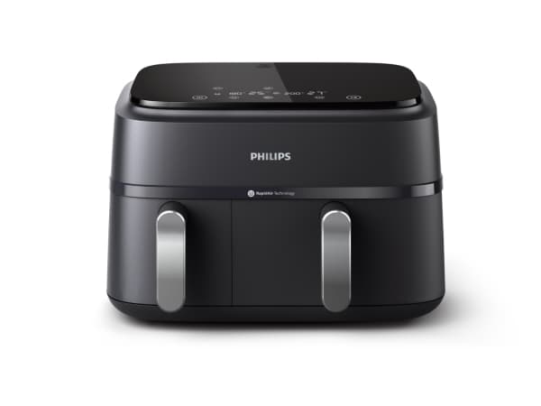 Philips Series 3000 NA351 - Varmluftsfritös - 9 liter - 2.75 kW - svart/silver