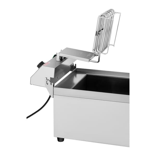 Elektrisk cateringfrituregryde med vandhane 230 V 3500W 16 L