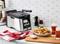 Miniatyrbilde 4 av 5: Tefal Clear Duo FR600D, Stekepanne, 0,65 L, 1,2 kg, 3,5 L, Karbonfiber, 30 min.