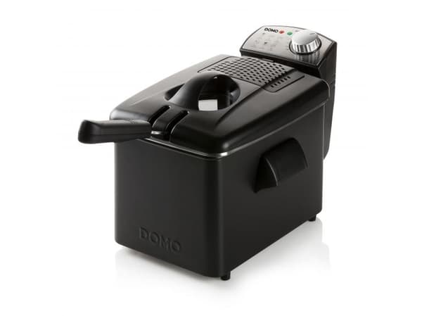 Domo DO1014FR, Varmluftsfrityr, 4,5 l, 140 °C, 190 °C, Single/enkelt, Sort Sort