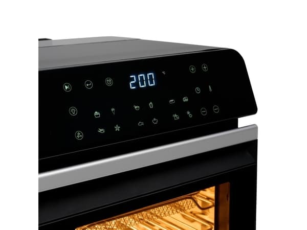 Princess 01.182085.01.001, Varmluftsfrityr, 10 l, 200 °C, 6 person(er), Single/enkelt, Sort