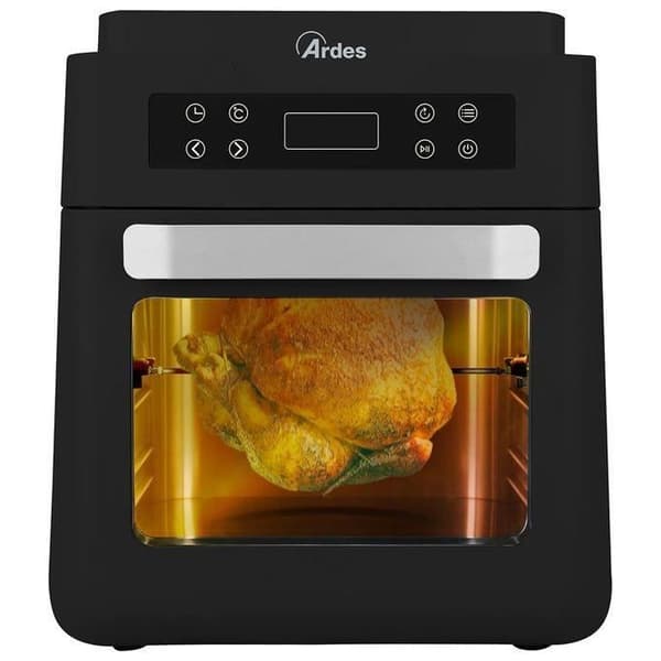 ARDES - AR1KP12000 XXL Air Fryer 12 liters hybridugn och stor varmluftsfritös Automatiska program avstängningstimer