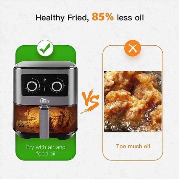 Uten elektrisk fritös